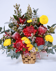 Waratah Native Flowers Basket