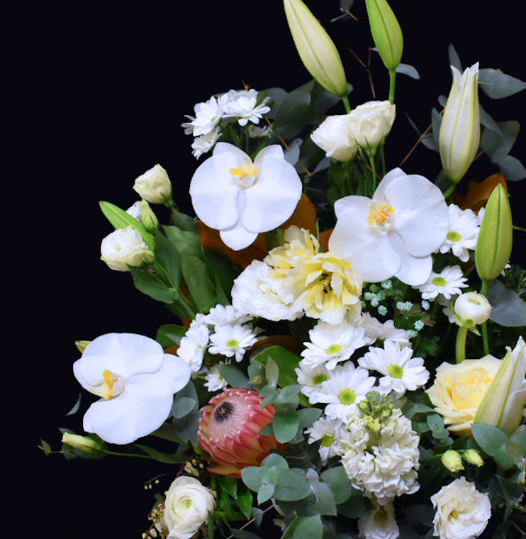 Florals for Remembrance Hatbox (Premium)