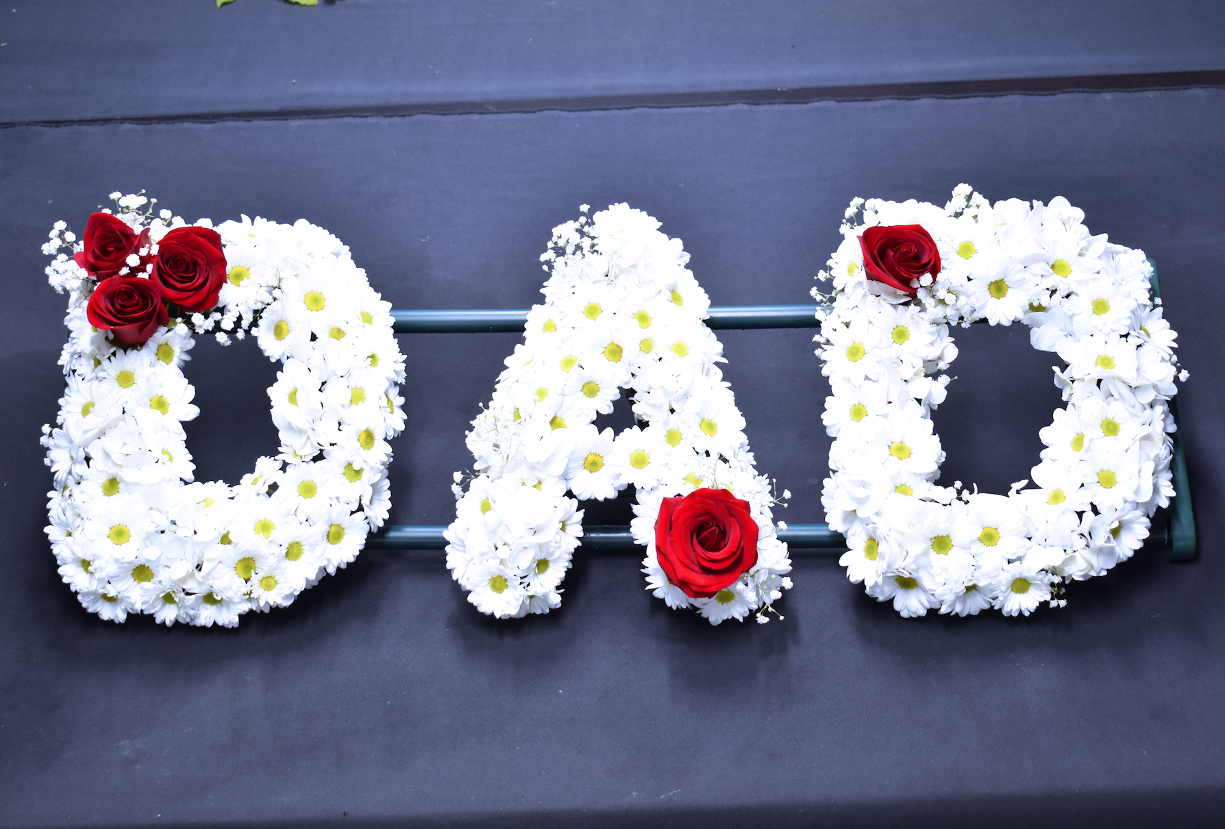 Dad Funeral Flower Tribute