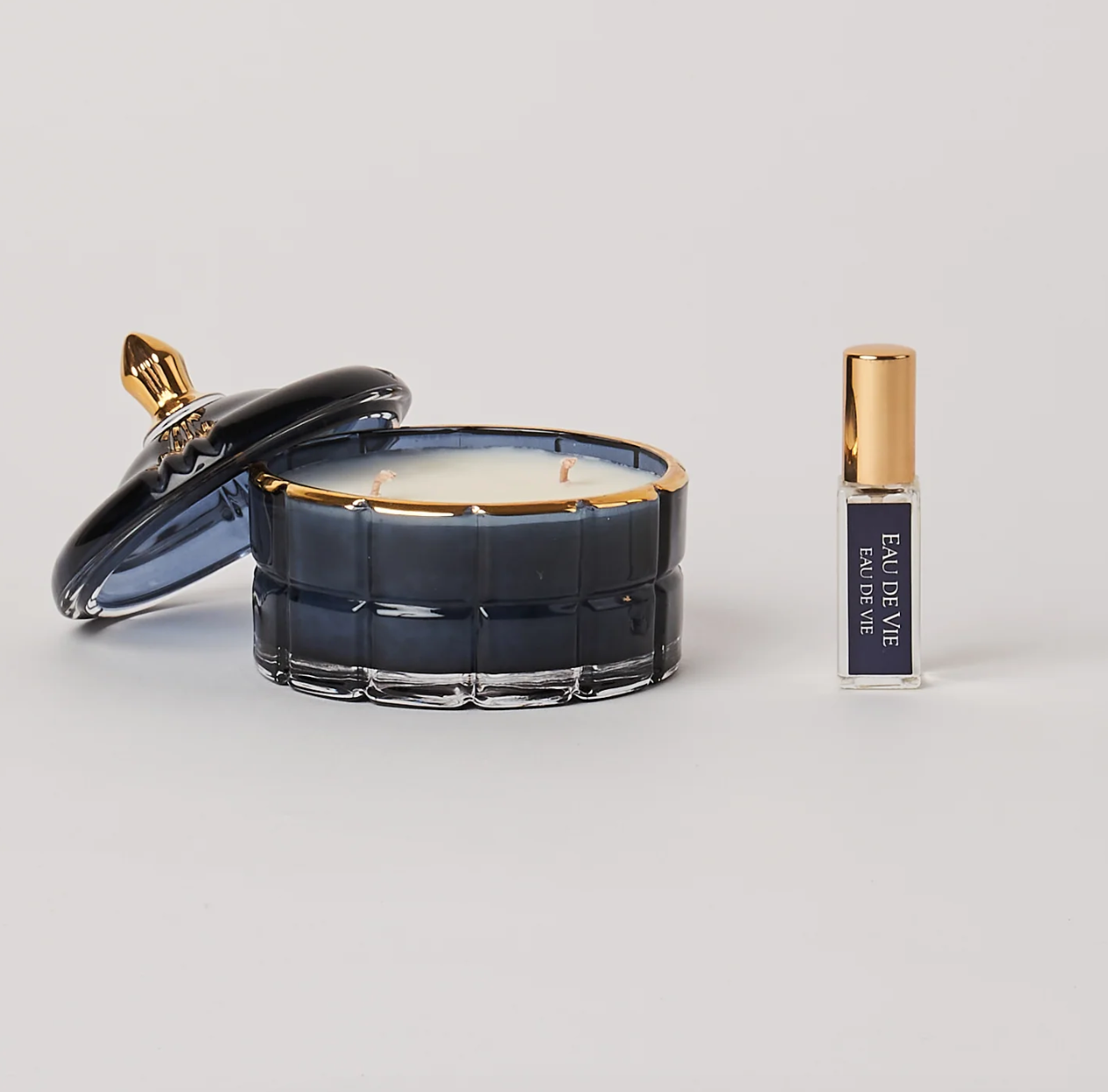 Côte Noire Navy Art Deco Candle