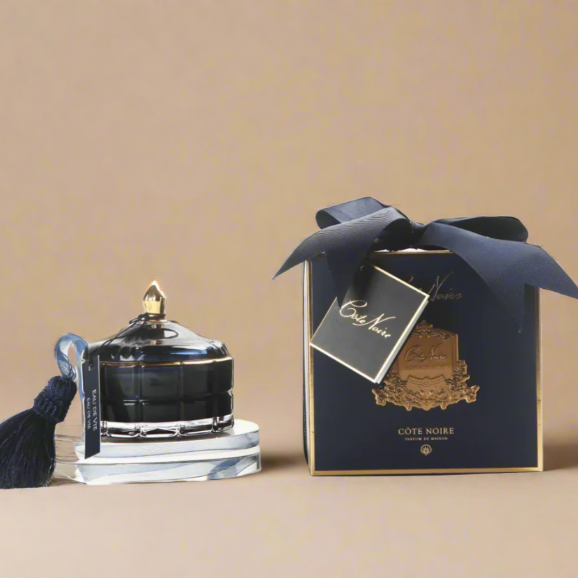 Côte Noire Navy Art Deco Candle