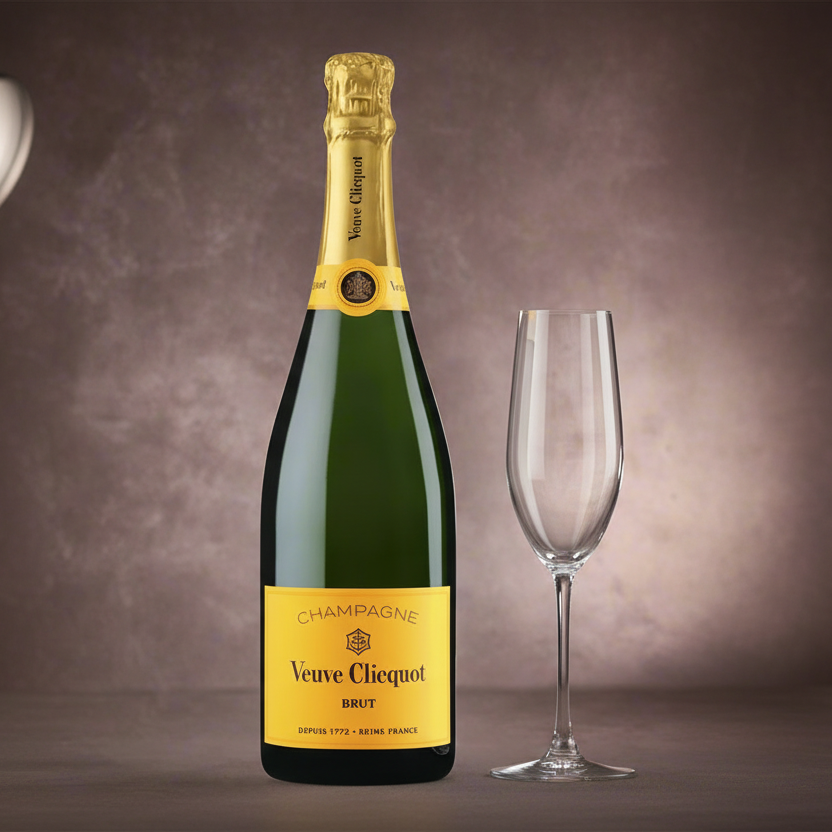 Veuve Clicquot Brut Yellow Label Champagne 750mL