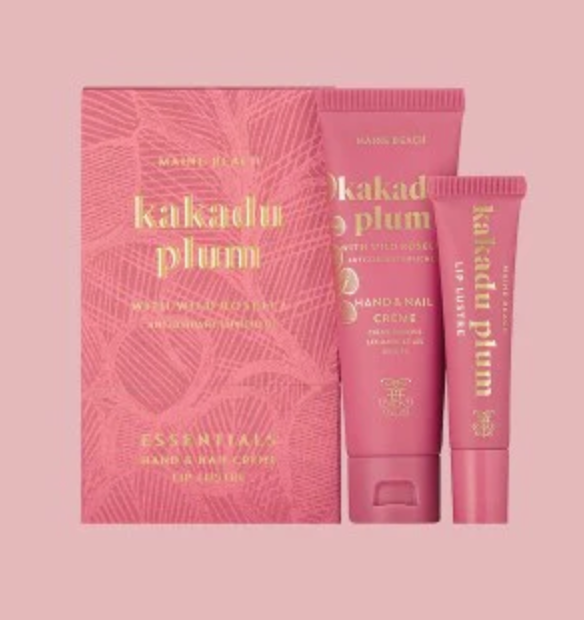 Kakadu Plum, Ligurian Honey and Riverland Orange Hand Cream and Lip Balm Set - Maine Beach Essentials