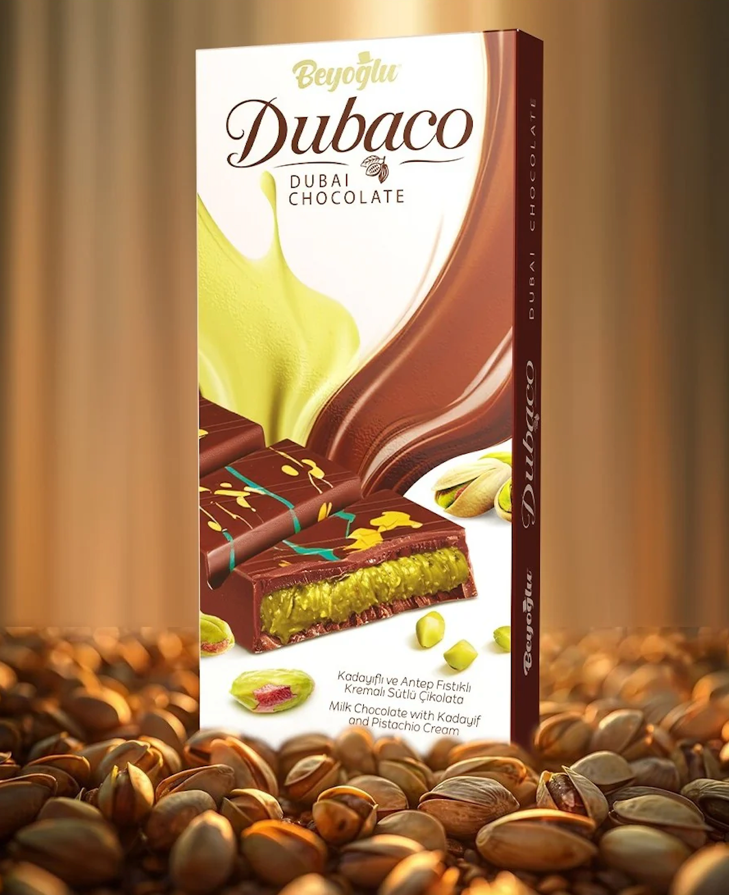 Beyoglu Dubaco Dubai Pistachio Chocolate 190g