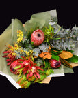 Small Golden Botanical Native Florals Bouquet