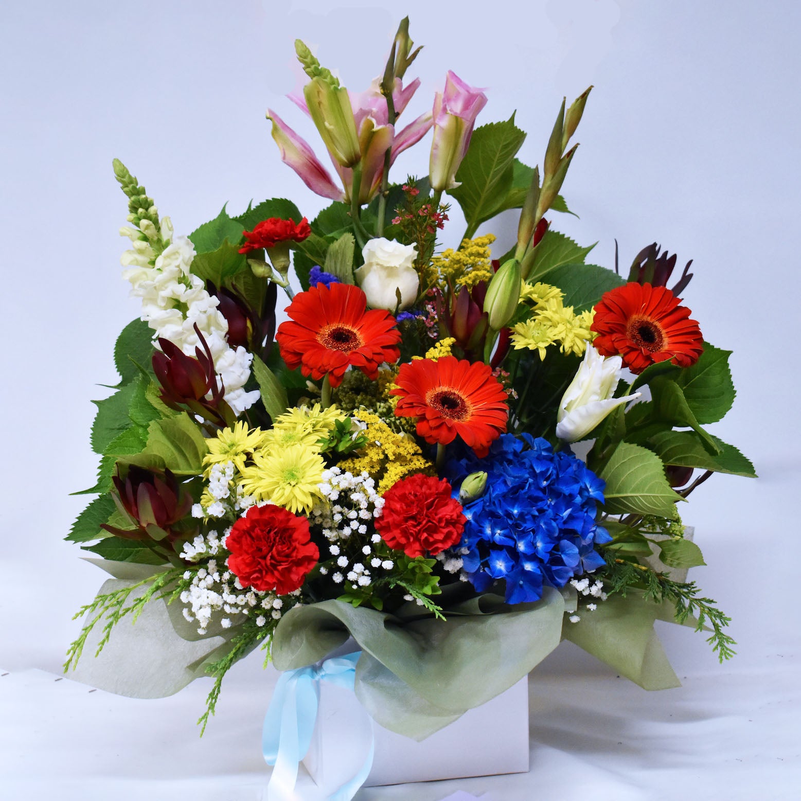 Deluxe Afternoon Flower Surprise Box