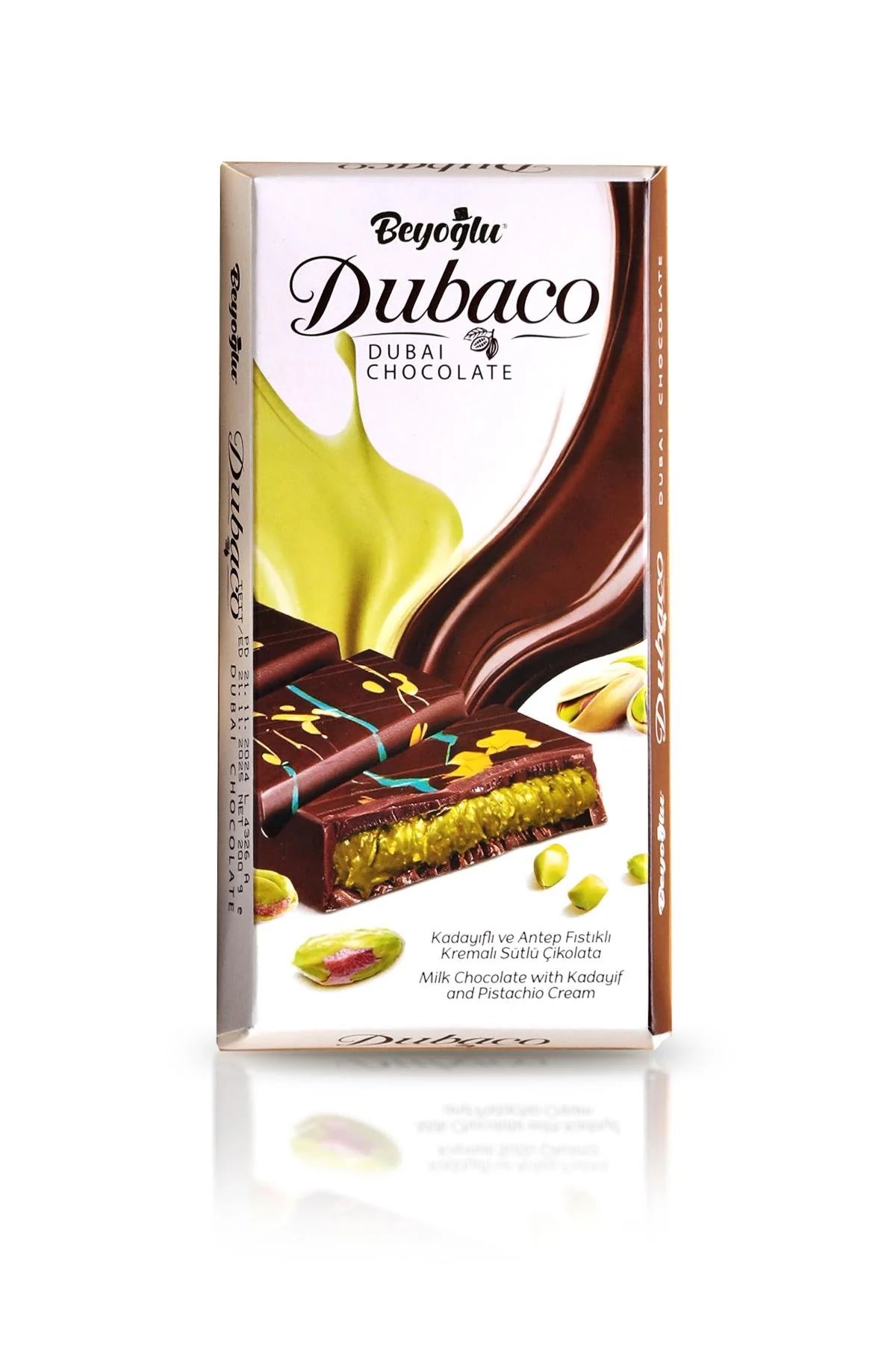 Beyoglu Dubaco Dubai Pistachio Chocolate 190g