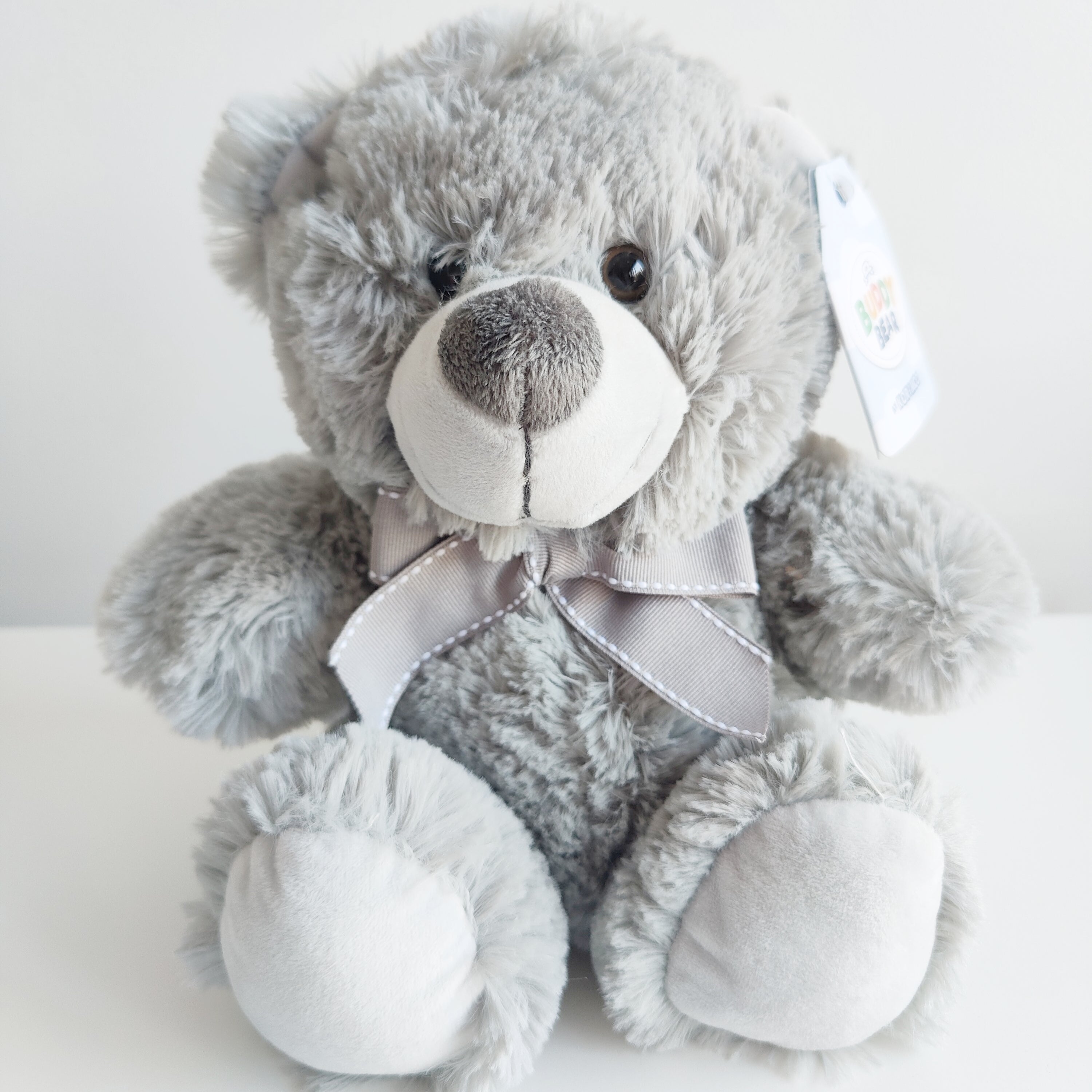 Grey Buddy Bear (23cm)